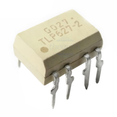 TLP627-2 Optoisolator Transistor Output 5000Vrms 2 Channel, 8-DIP