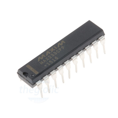 MAX233CPP+G36 Line Transceiver, 20-PDIP