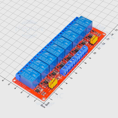 Module 8 Relay 24V Kích Mức Cao/Thấp