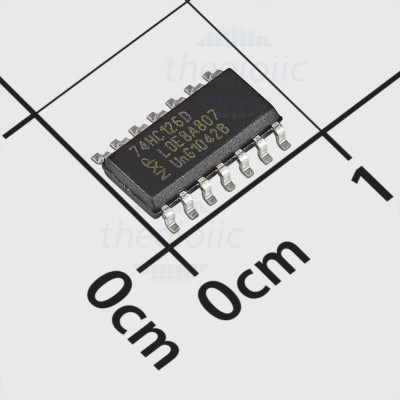 74HC126D,653 IC Buffer Non-Inverting 3-State Output, 14-SOIC