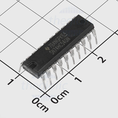 SN74HC540N IC Octal-Channel Buffer Inverting, 20-DIP
