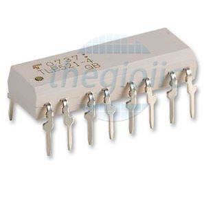 TLP521-4 Optoisolator Transistor Output 2500Vrms 4 Channel, 16-DIP