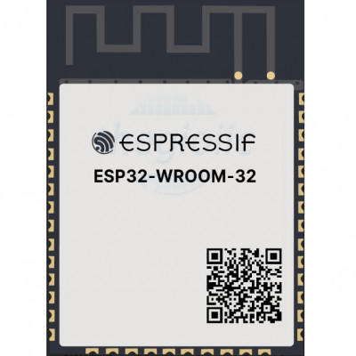 ESP-WROOM-32 WiFi Bluetooth Module, 2.7-3.6VDC, 4MB flash