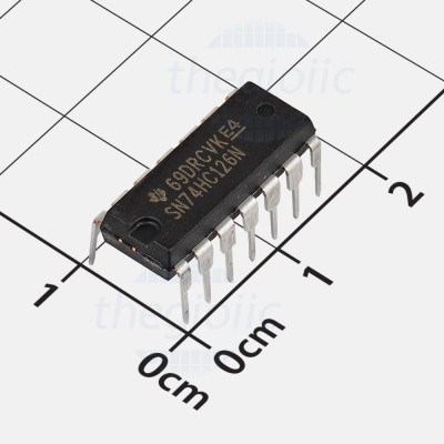 74HC126N,652 IC Buffer Non-Inverting 3-State Output, 14-DIP