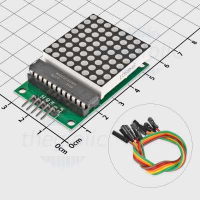 Module LED Ma Trận 8x8 MAX7219 5VDC