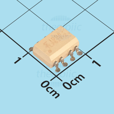 TLP627-2 Optoisolator Transistor Output 5000Vrms 2 Channel, 8-SOP SMD