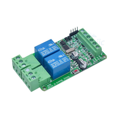 Module 2 Relay 5V Giao Tiếp Modbus RTU RS485/TTL