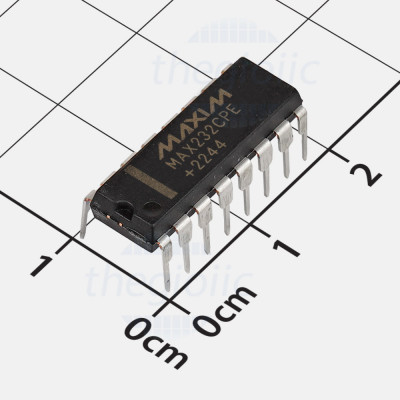 MAX232CPE Line Transceiver, 16-DIP