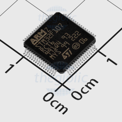 STM32F107RCT6 64-LQFP, 32-Bit ARM Cortex M3 Microcontroller, 72MHz, 256KB FLASH, 64-LQFP