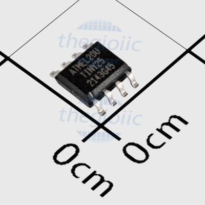 ATTINY25-20SSU, AVR Microcontroller IC 8-Bit 20MHz 2KB FLASH, 8-SOIC