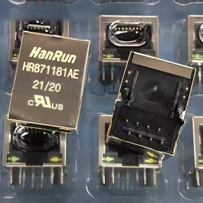 HR871181AE Cổng RJ45 Cái Có LED Hanrun