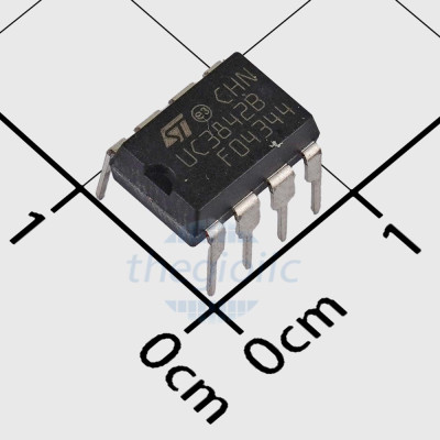 thumbnail interactive-video image 1 of 1x UC3842BN PWM Controller IC - Current Mode Driver, 13.5V, 1A, DIP-8 Package 1 of 5