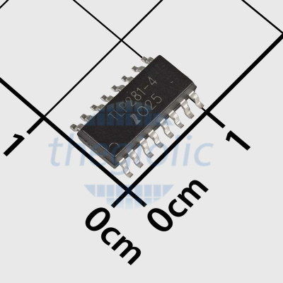 TLP281-4 Optoisolator Transistor Output 2500Vrms 4 Channel ,16-SOIC
