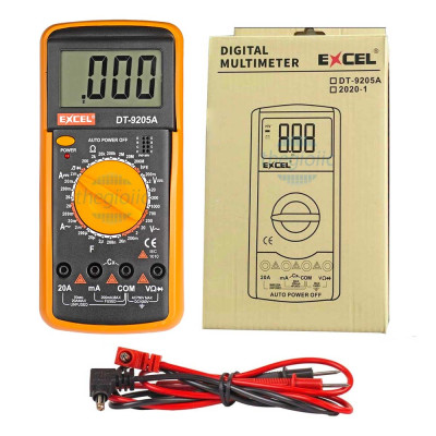 EXCEL DT-9205A Đồng Hồ Đo Hiển Thị Số