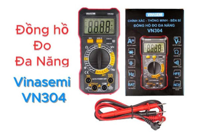 Đồng hồ đo đa năng Vinasemi VN304 – Rẻ mà chất, đầy đủ tính năng!