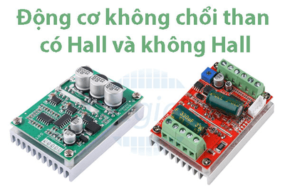 Mạch điều khiển động cơ không chổi than có Hall và không Hall: Hiểu đúng để chọn đúng