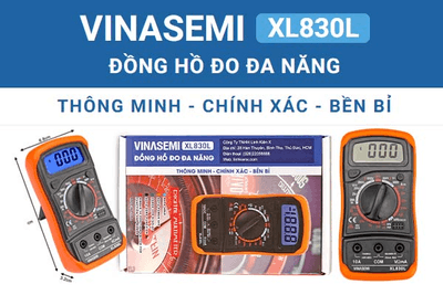 Đồng hồ đo đa năng Vinasemi XL830L – Rẻ mà chất, cực tiện cho dân kỹ thuật!