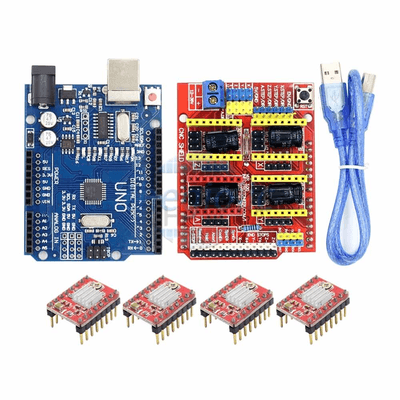 DIY Arduino Uno R3 CNC Shield 12-36VDC V3