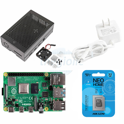 Combo Raspberry Pi 4 Model B 4GB Kèm Phụ Kiện